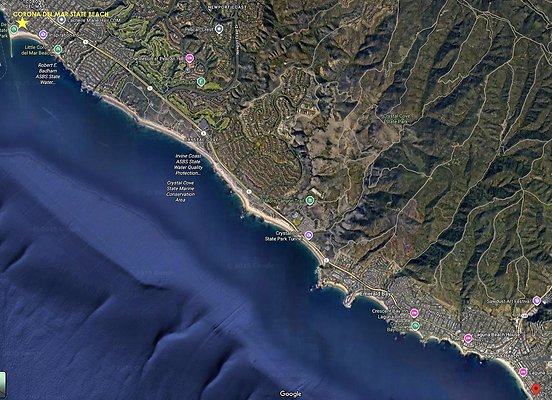 1 CORONA DEL MAR STATE BEACH - CORONA DEL MAR 1 CORONA DEL MAR STATE BEACH - CORONA DEL MAR